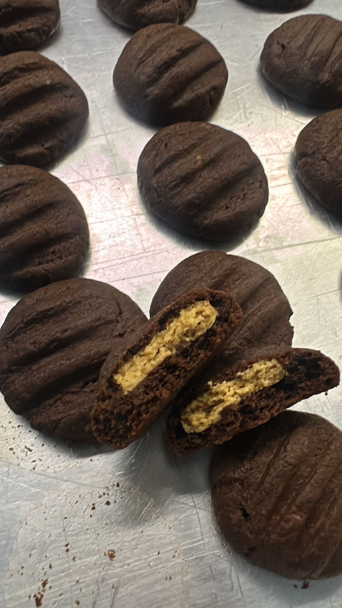 Chocolate Peanut Butter Cookies